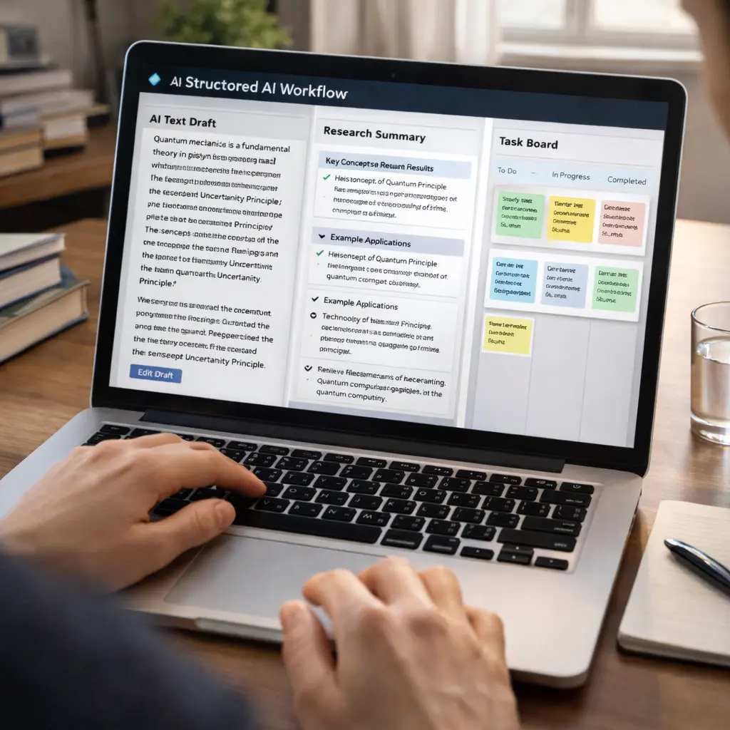 how to build an AI workflow