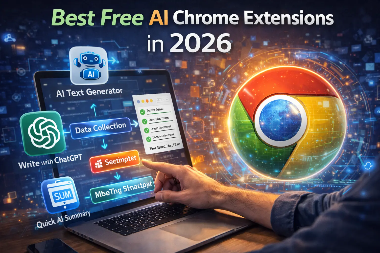 Best Free AI Chrome Extensions 2026