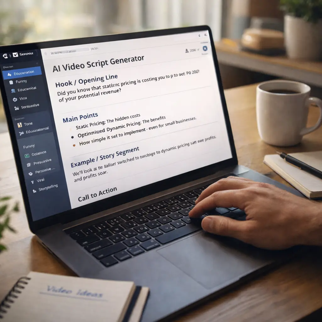 best free AI video script generators