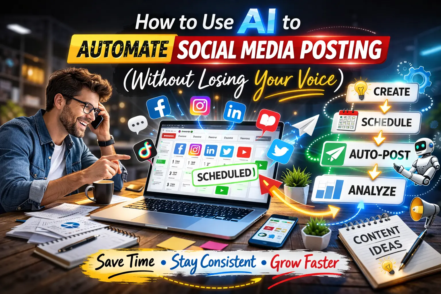 automate social media posting