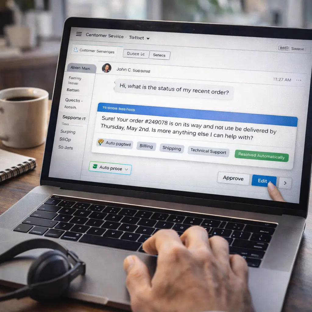 how to use AI for customer service