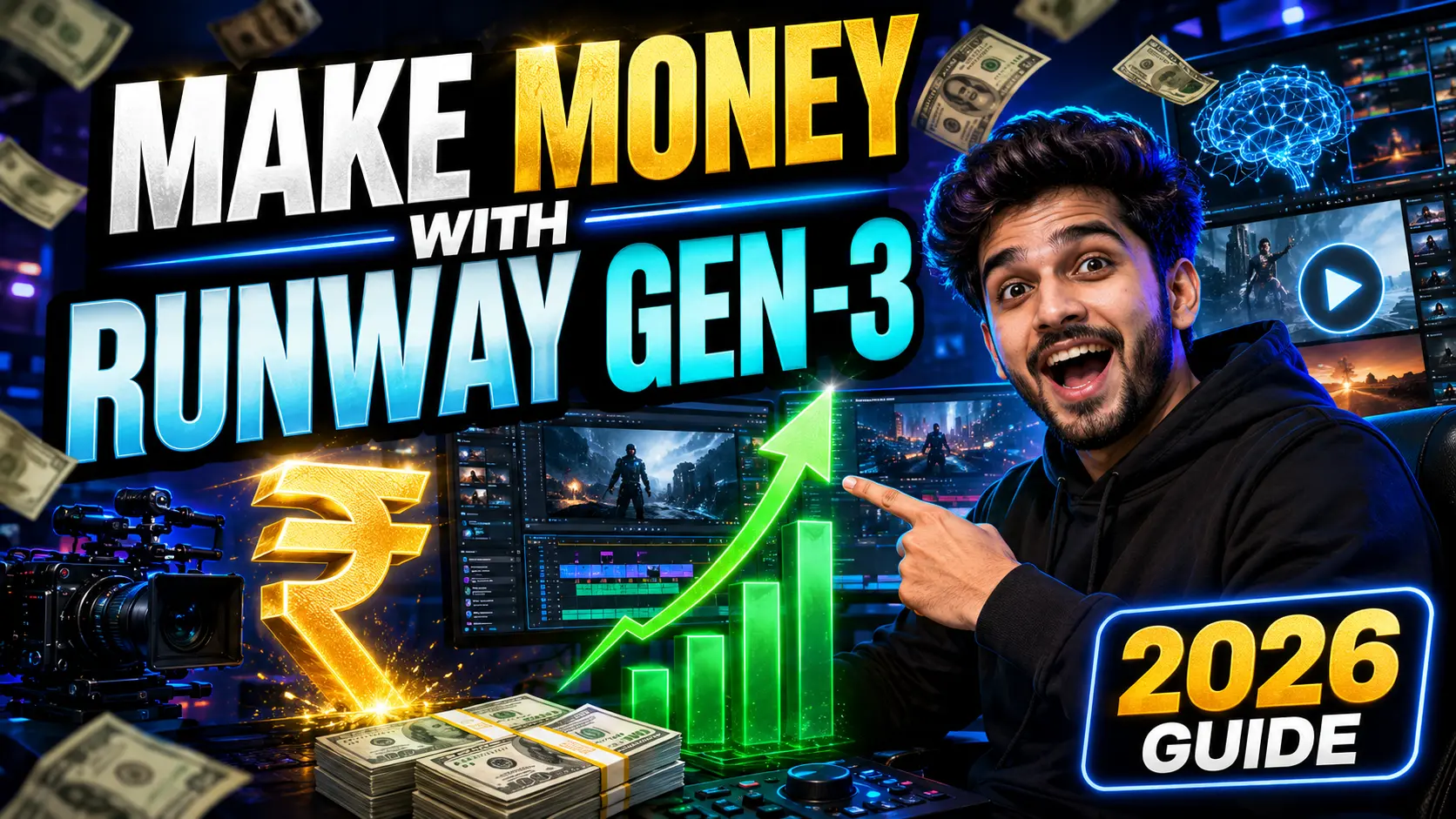 make money with Runway Gen-3