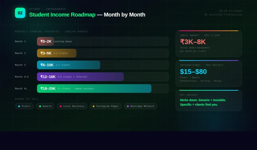 AI tools for students part time income