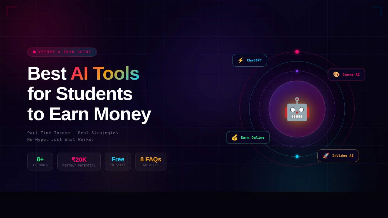 best AI tools for students to earn money