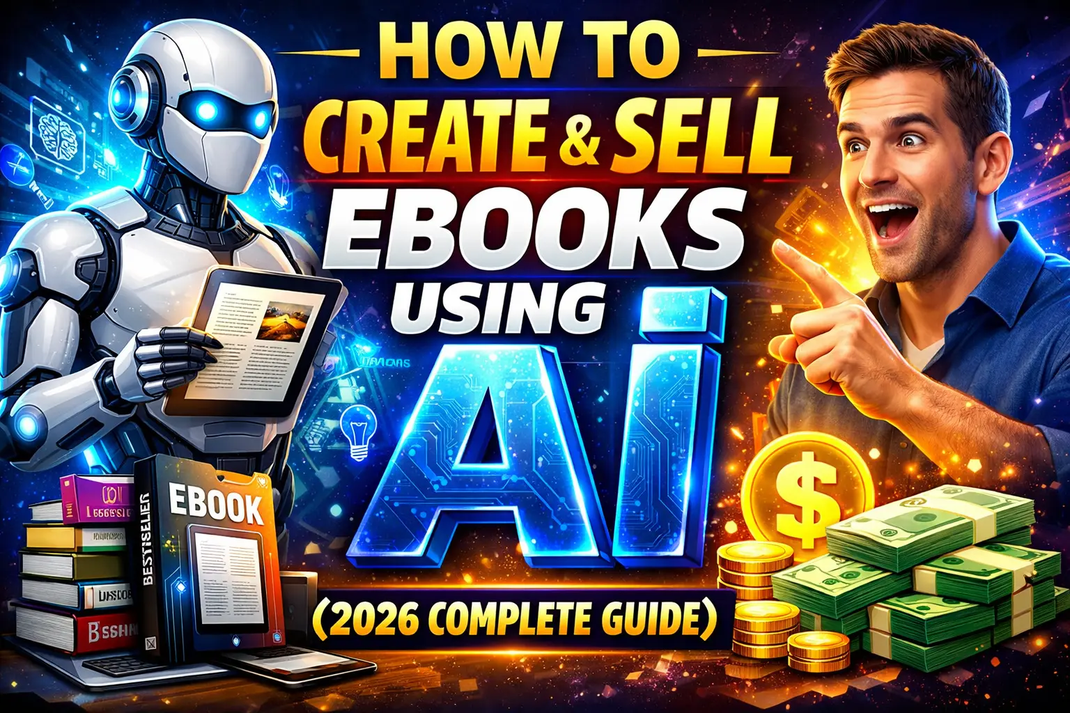 Sell Ebooks Using AI