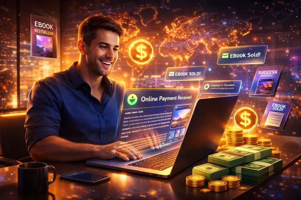 create and sell ebooks using AI