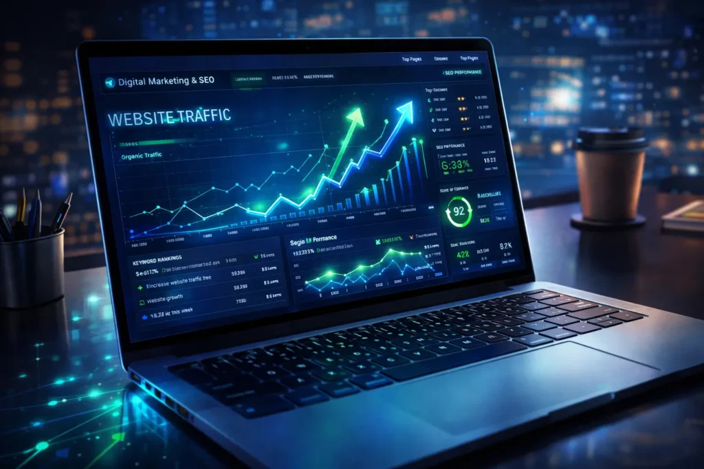 increase website traffic