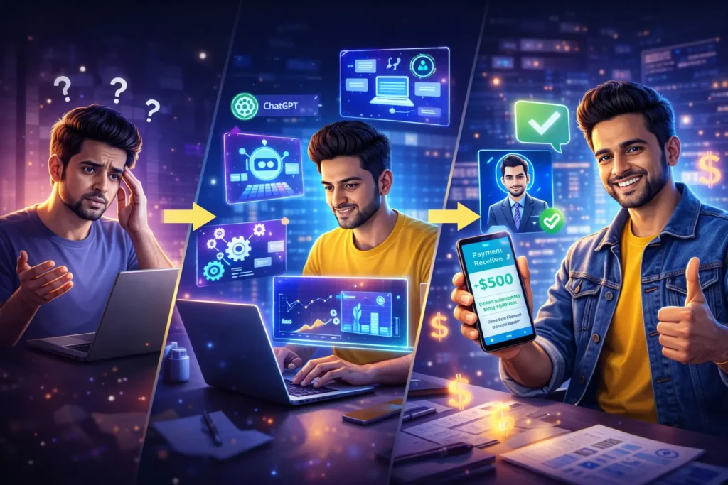 AI tools se paise kamaye