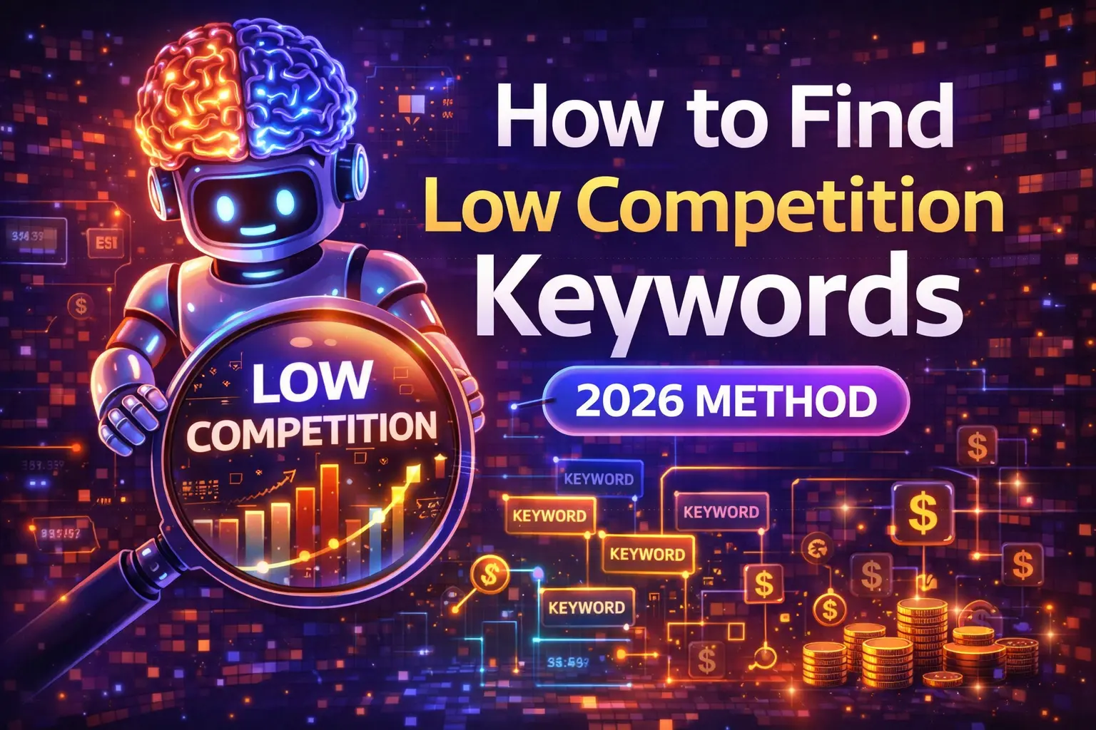how to find low competition keywords