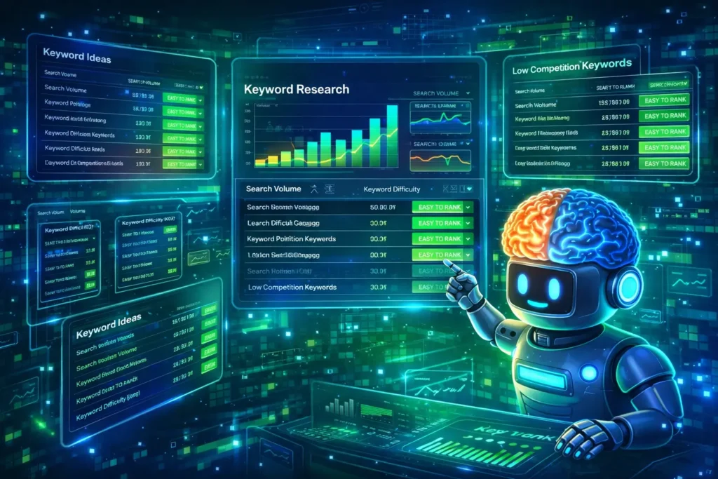 how to find low competition keywords