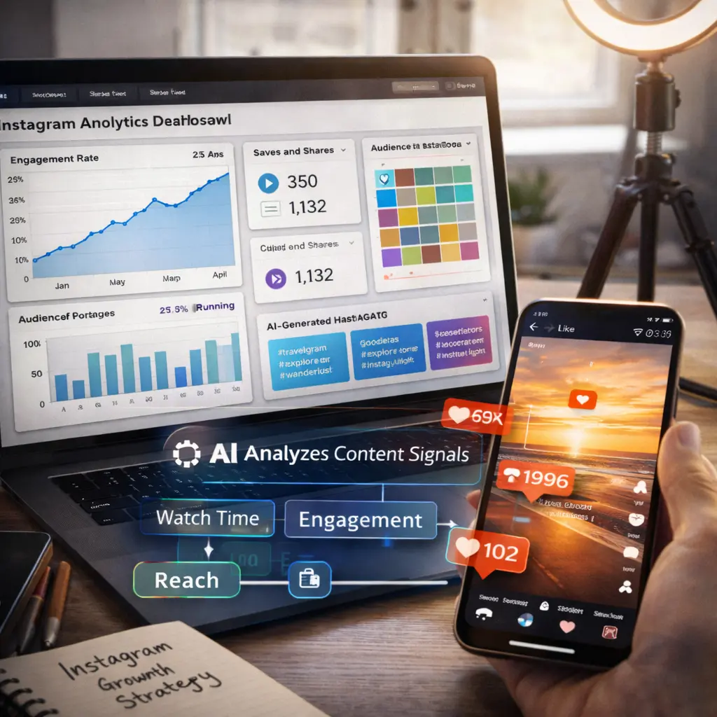 AI tools to grow Instagram followers organically